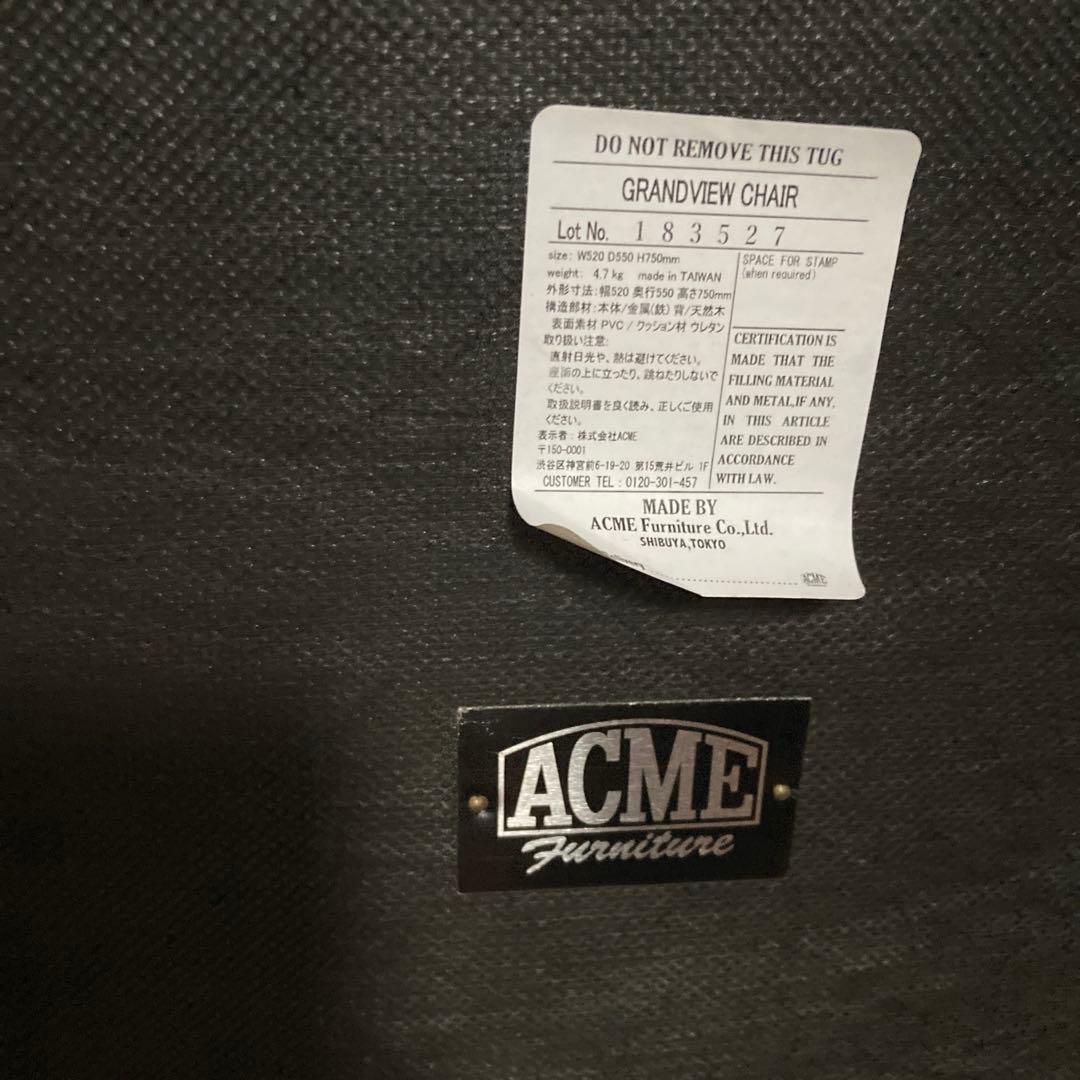 アクメファニチャーグランドビューチェアダイニング椅子1脚 - メルカリ