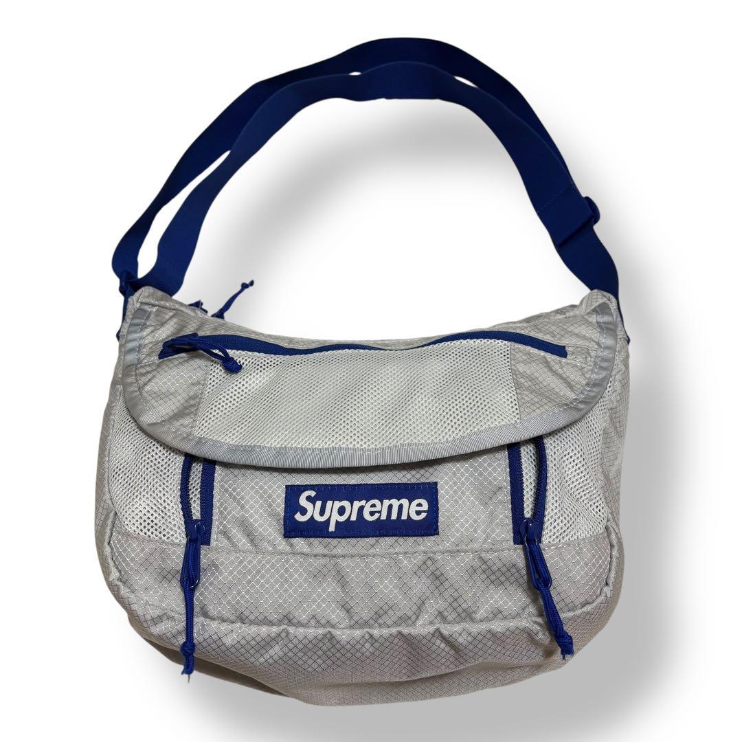 22SS Supreme Small Messenger Bag Silver - メルカリ