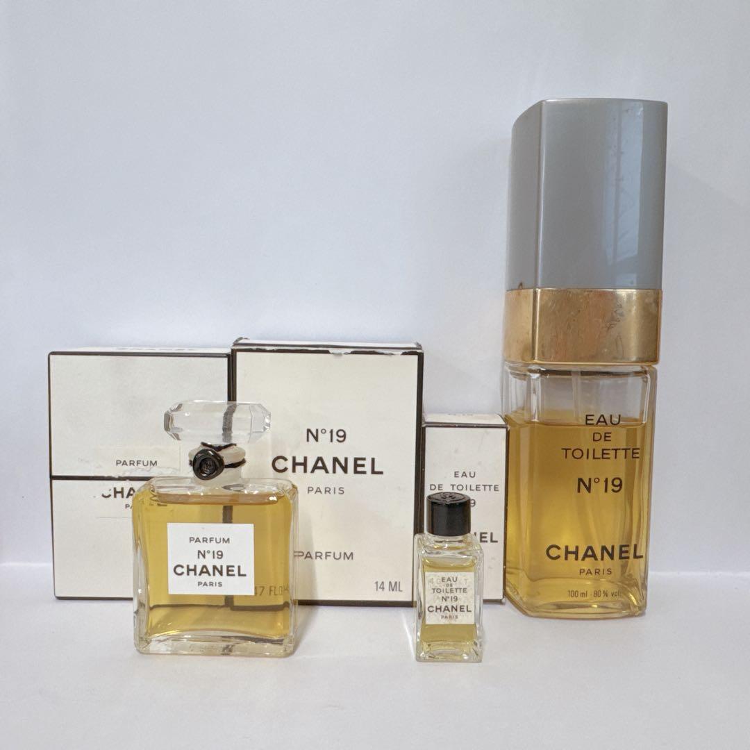 CHANEL シャネル N°19 パルファム オードトワレ など香水セット - メルカリ