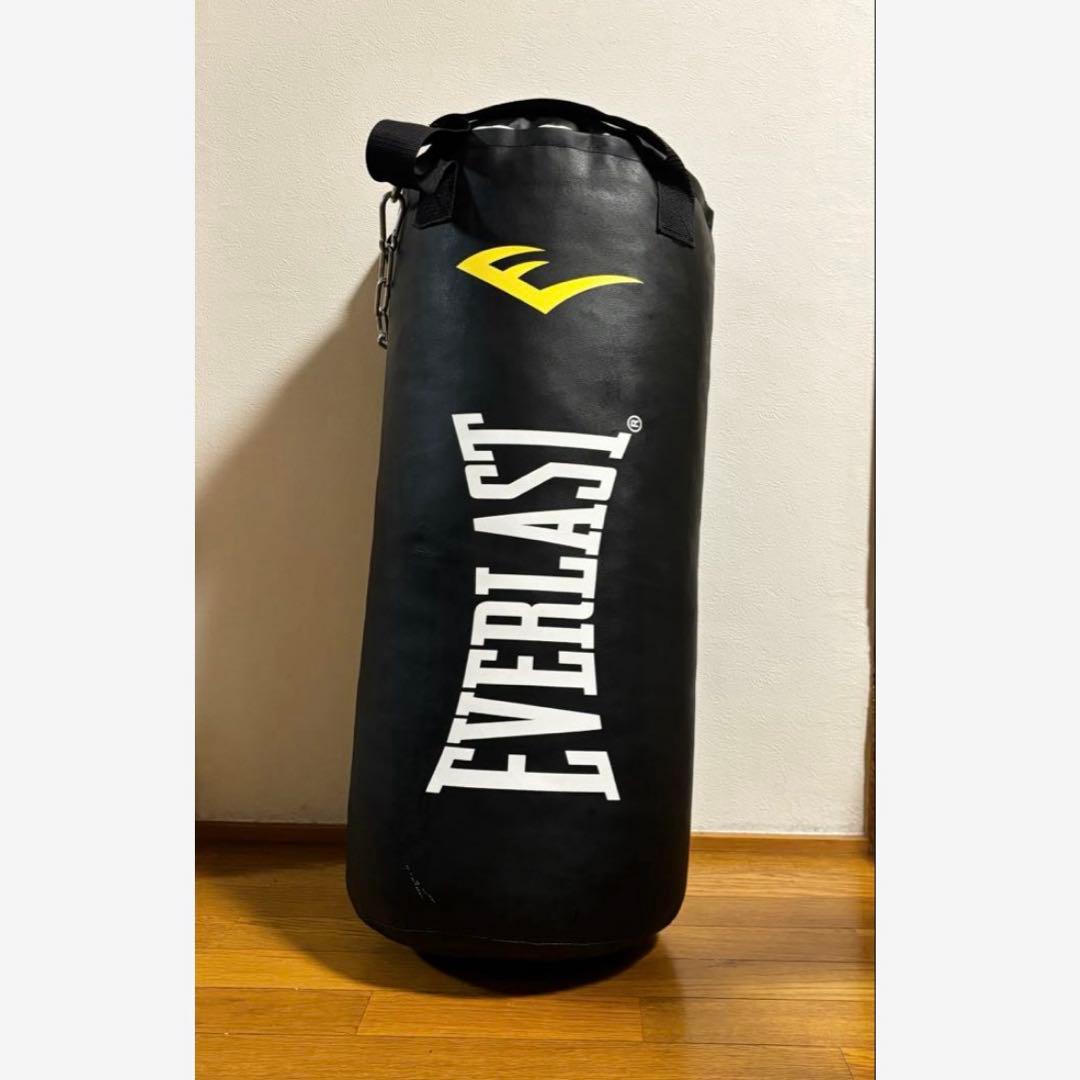 EVERLAST サンドバッグ 黒 チェーン付き Amazon.co.jp: Everlast(エバーラスト) 80ポンド パワーコア ヘビー