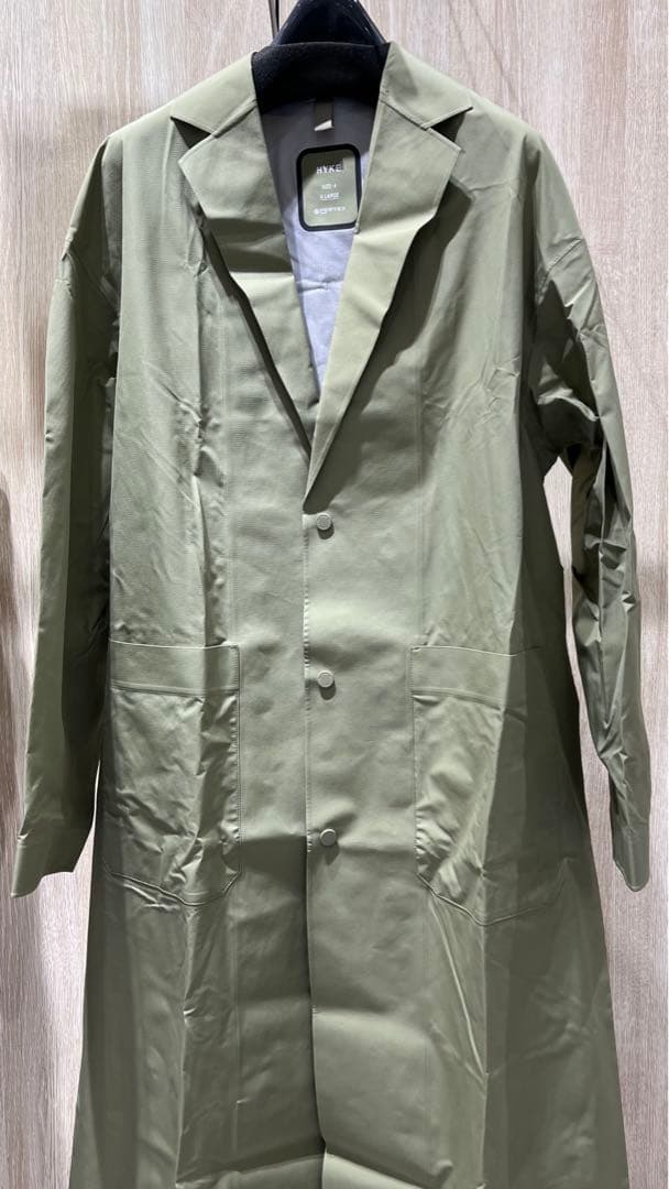 HYKE】PERTEX SHOP COAT ナイロン ショップコート - メルカリ