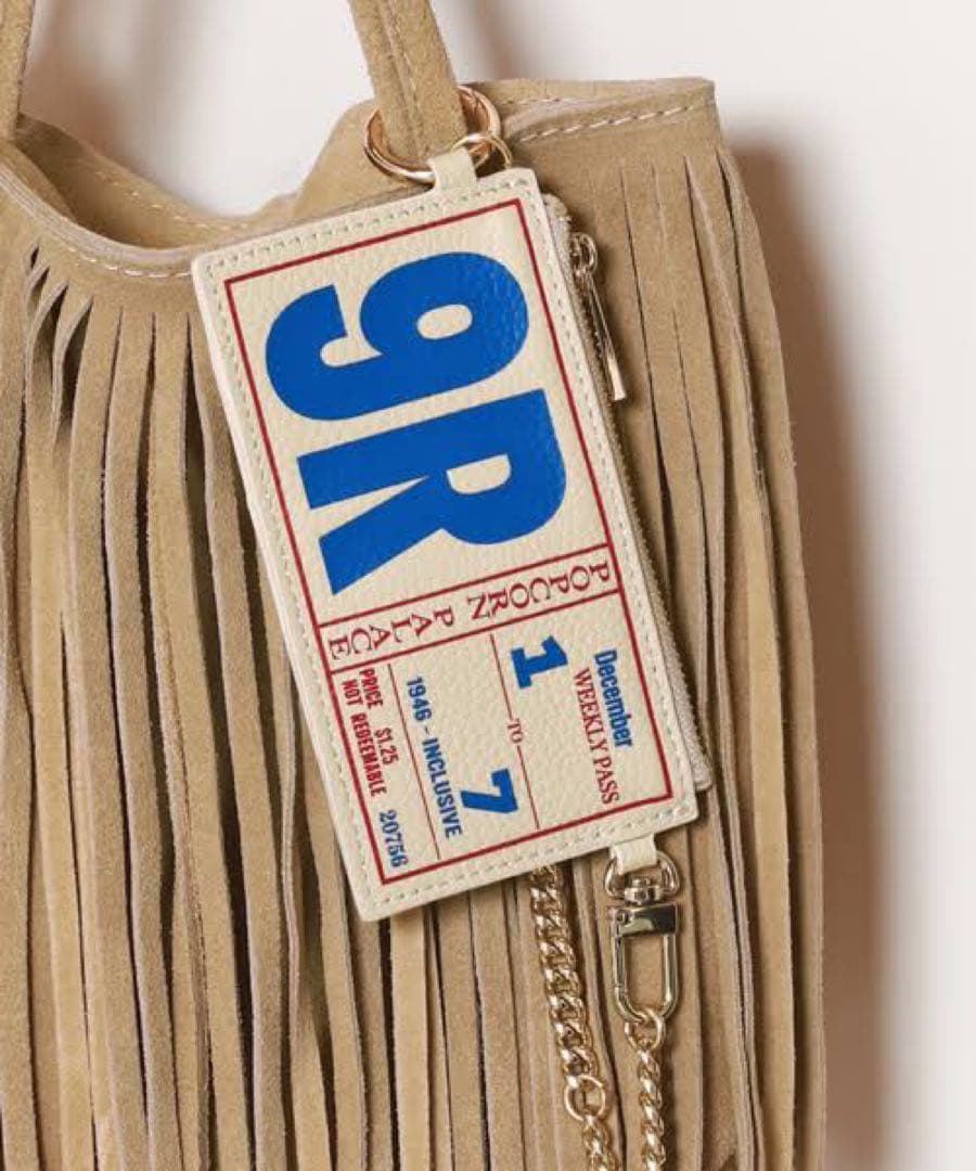 完売品✨SKIN × AP STUDIO 別注 9R フラグメントパスケース SKIN/スキン】別注チケットフラグメントケース（カードケース）｜AP