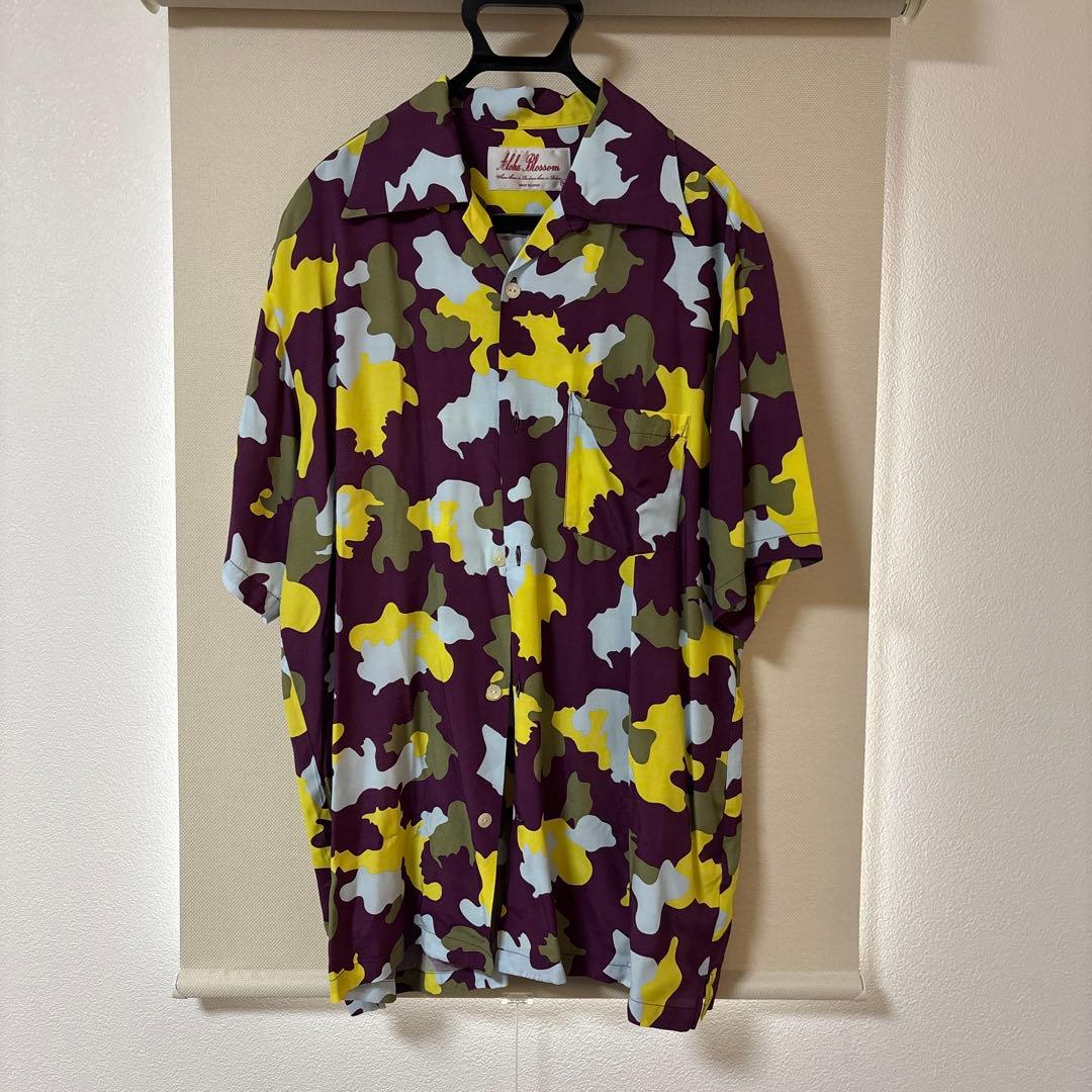 Aloha Blossom カモフラージュアロハシャツ 44 7884923207-090_SUB.jpg?v=