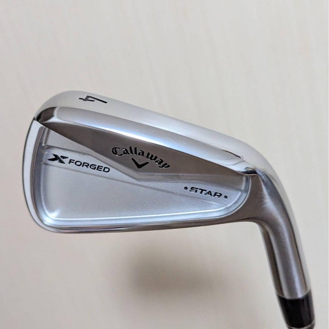 キャロウェイ X FORGED STAR（2024）4番アイアン 4鉄 4I キャロウェイゴルフ／X FORGED／X フォージド スター アイアン（2024