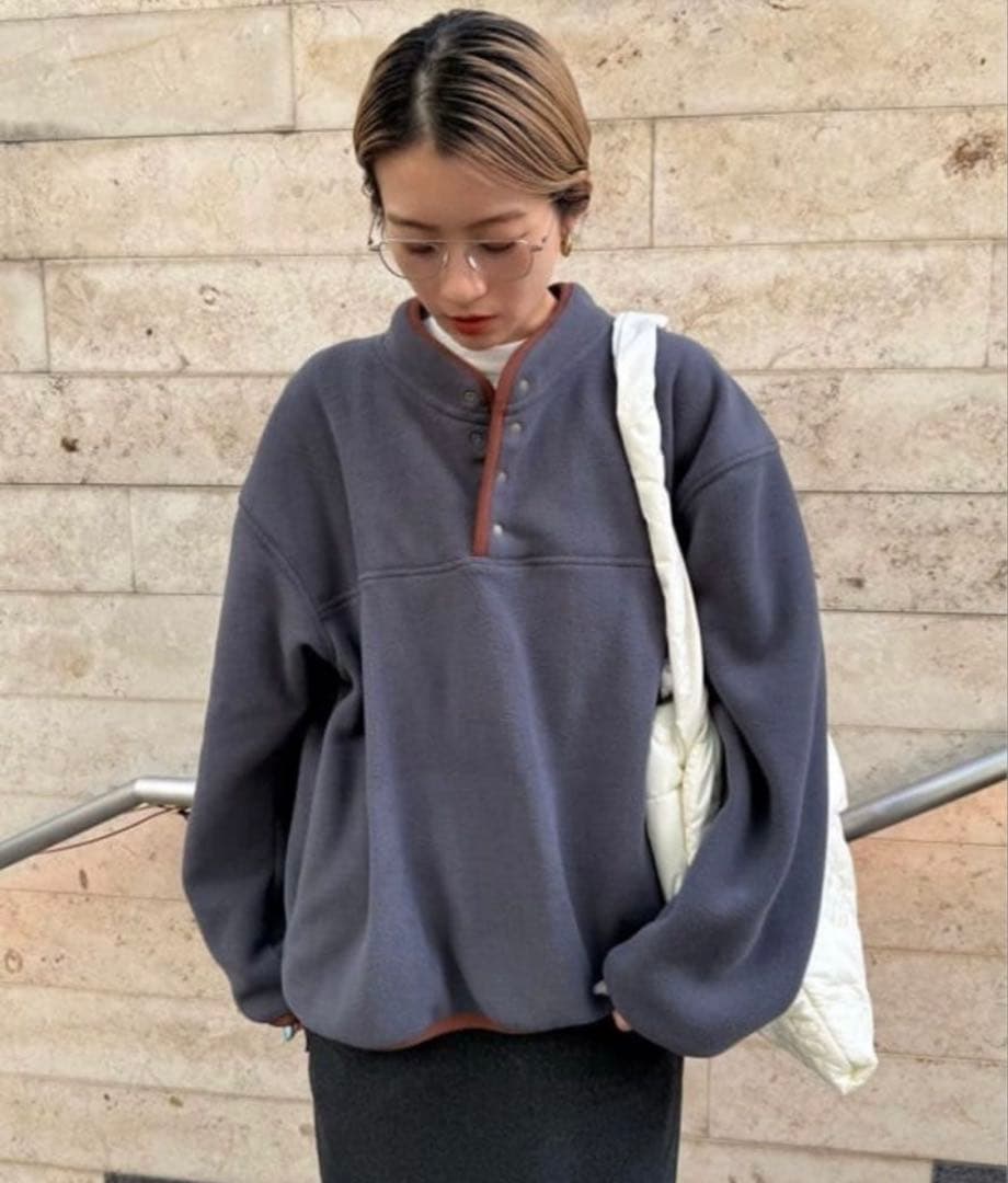 6 ROKU フリース プルオーバー トレーナー 6 ROKU フリース プルオーバー トレーナー - メルカリ