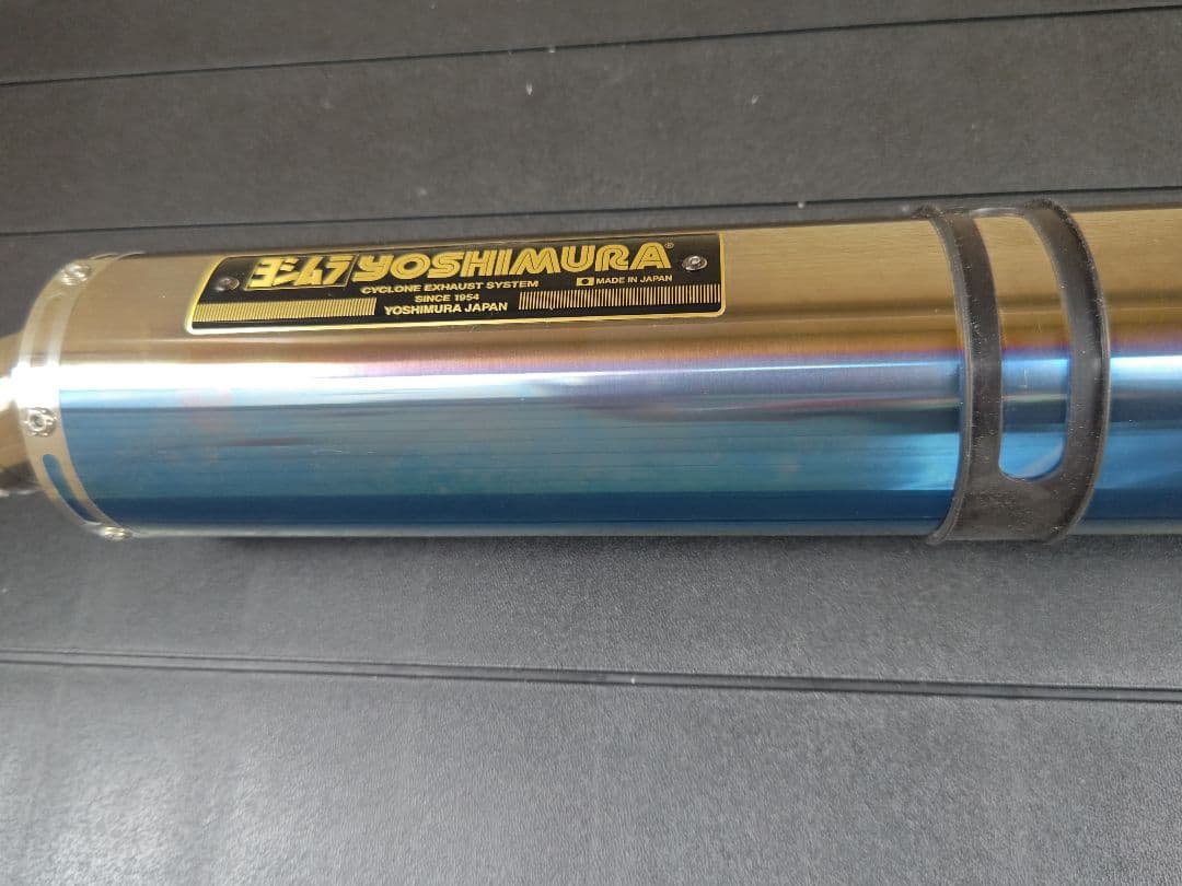 Slip-On サイクロン LEPTOS チタンブルーカバー 政府認証 - メルカリ