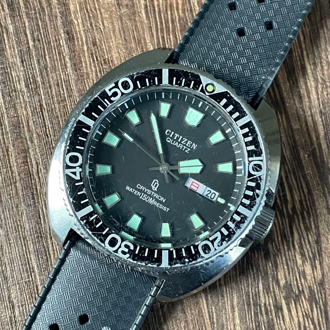 電池交換済　希少　シチズン　クリストロン ダイバー 電池交換済 希少 シチズン クリストロン ダイバー｜Yahoo!フリマ（旧