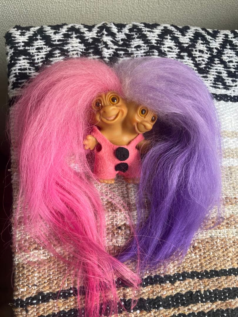 Two Head Troll アメトイ ヴィンテージ USA VINTAGE TROLL🌟 アメリカにて仕入れたヴィンテージのトロールです