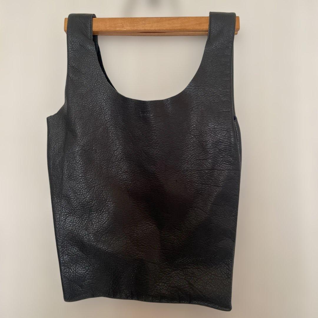 BAGGU レザー トート バッグ エコバッグ 楽天市場】エコバッグ BAGGU LEATHER BAGGU バグゥ 本革 レザー