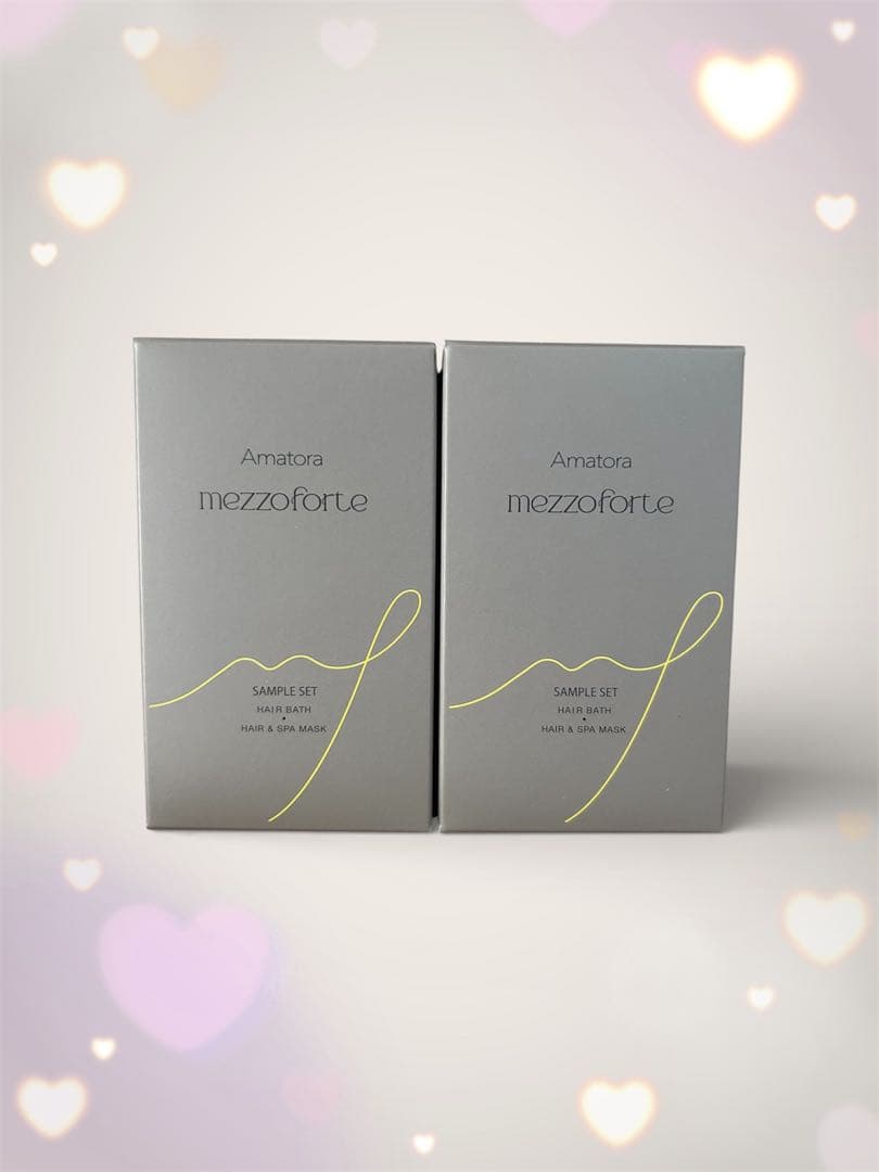 NEW アマトラ メゾフォルテ サンプルセット ヘアバス&スパマスクセット