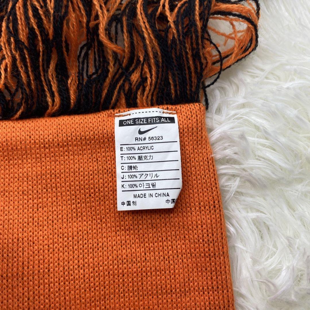 極美品 NIKE ナイキ オランダ代表 フーリガン マフラー オレンジ