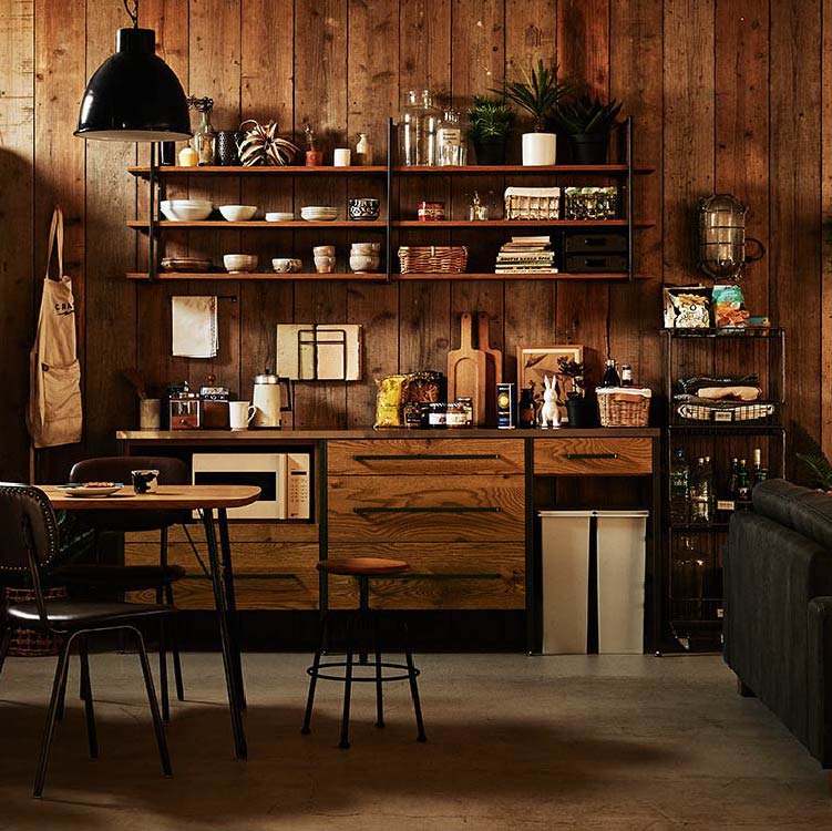 アトランダム カウンター 205cm | 家具・インテリア通販サイト CRASH