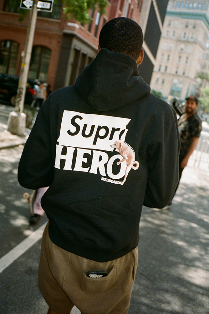 Supreme®/ANTIHERO® Hooded Sweatshirt | Supreme 22ss